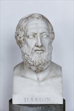 Bust of the Greek philosopher Plato