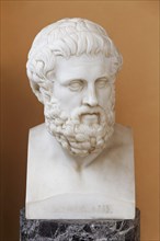 Bust of the Greek playwright Sophocles
