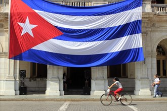 Large Cuban flag