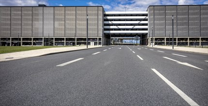 Segment of the not yet opened new BER Berlin Brandenburg Airport in Schonefeld