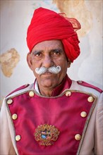 Elderly Rajasthan man