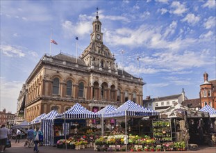 Ipswich Corn Exchange and market