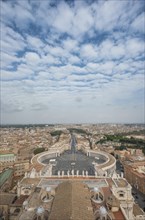 View from the dome of St. Peter's Basilica