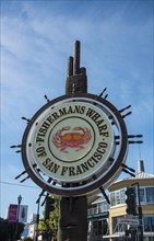 Sign of Fisherman's Wharf