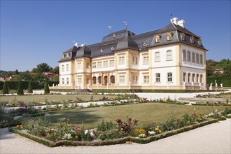 Baroque palace with rococo garden