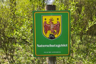 Nature reserve sign