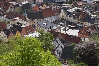 Historic centre with marketplace
