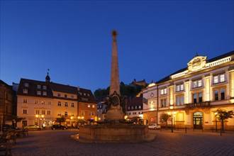 Luitpold fountain on the market square