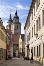 City Church of the Holy Trinity and the art museum of Bayreuth