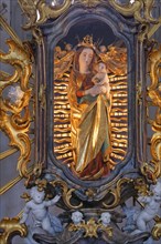 Miraculous painting in the main altar