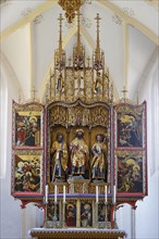 Late Gothic winged altar by the master of Rabenden