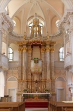 Pulpit altar in Church of St. John