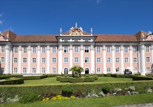 Neues Schloss or New Castle and castle terrace