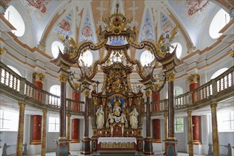 Chancel with high altar