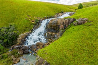 Waterfall at RN4 near Ankazosary