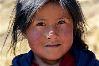 Native Peruvian girl