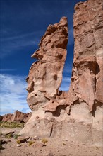 Eroded rock pinnacle