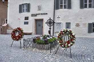 Silent Night Museum with tomb of Franz Xaver Gruber in the old town of Hallein