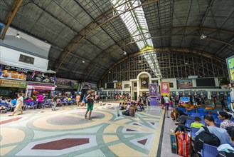 Train station interior