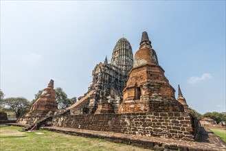 Temple in restoration