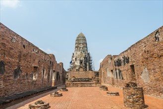 Temple in restoration