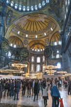 Main area of the Hagia Sophia