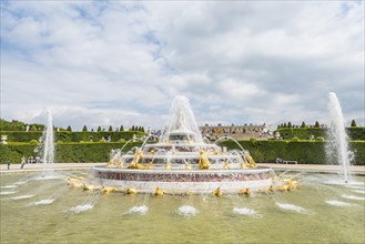 Latona Fountain in Gardens of Versailles
