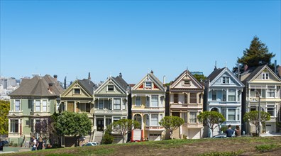 Victorian row of houses