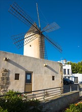 Historic windmill of Es Jonquet