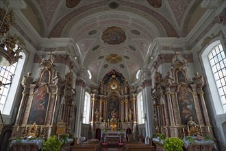 Interior with altar