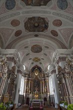 Interior with altar