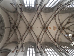 Vault ceiling in the chancel of Ritterkapelle
