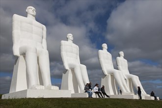 Huge sculpture Man and Sea of Svend Wiig Hansen