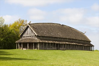 Reconstructed Viking longhouse