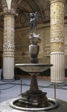 Fountain in the courtyard of the Palazzo Vecchio
