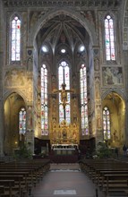 High altar of the Franciscan church of Santa Croce