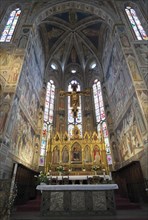 High altar of the Franciscan church of Santa Croce
