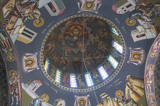 Dome in the Agios Nektarios Monastery