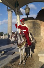 Guardsman in old Maghrebian uniform