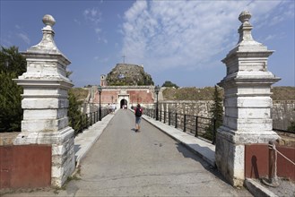 Entrance to the ancient fortress Palaio Frourio