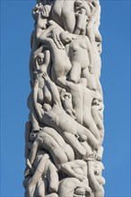 Granite human monolith by Gustav Vigeland