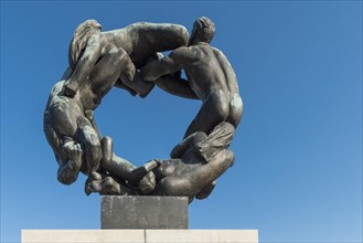 Bronze sculpture Wheel of Life by Gustav Vigeland