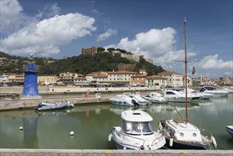 Boats in the harbour of Castiglione della Pescaia