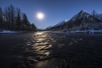 Full moon over Portage River