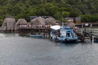 Pier of Ko Nang Yuan