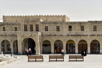 Entrance to the Wakif Souk or Souq Waqif