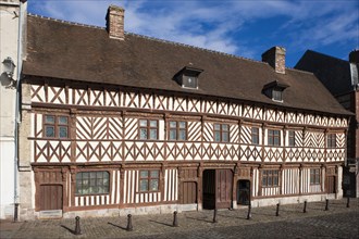 Tudor style house Maison Henri IV in Saint-Valery-en-Caux