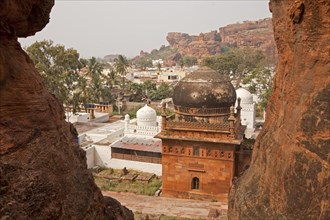 Mosque at the Hindu cave temples