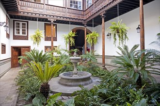 Courtyard of Casa Montanez