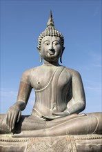 Buddha statue at Seema Malakaya Meditation Centre